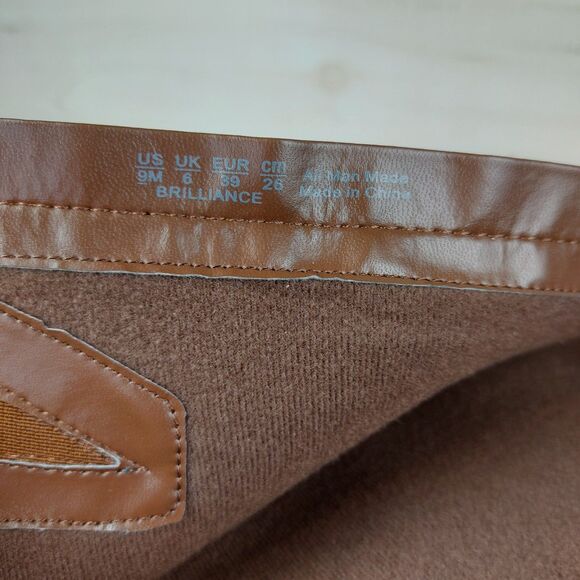 Dr. Scholl's Women's Size 9M Brilliance Riding Boot Whiskey Brown Full Zip - Picture 3 of 7